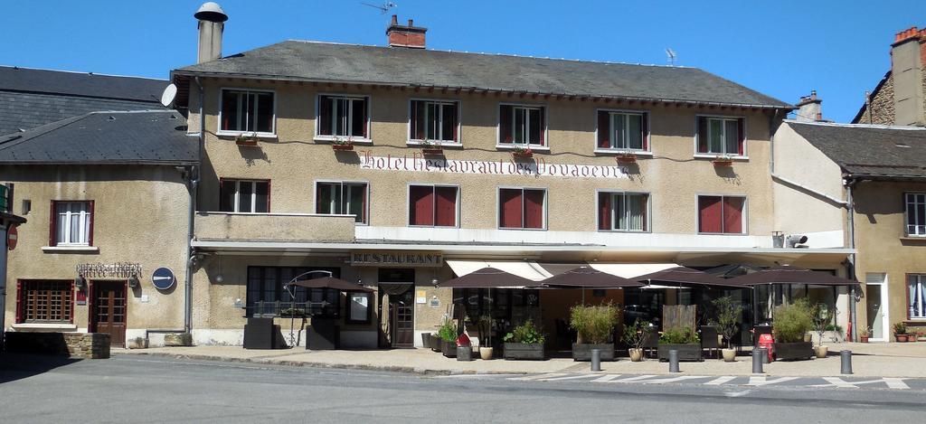 Logis Hotel Restaurant Des Voyageurs Pont-de-Salars Dış mekan fotoğraf